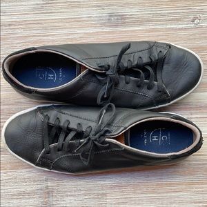 Black leather cole haan tennies!